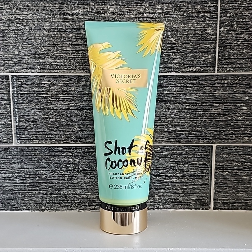 Victoria's Secret "Shot of Coconut" Fragrance Lotion - 8 oz - Vintage Sealed